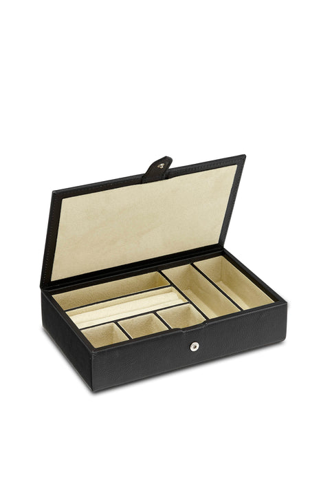 Sectioned Leather Jewellery Box  RL1253