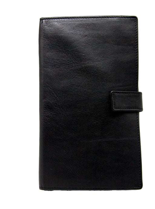 Leather Travel Wallet with Tab Closure - RL1228