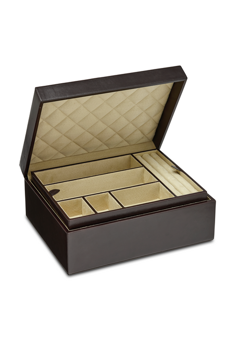 Large Luxury Leather Jewellery Box - RL1216  Sale