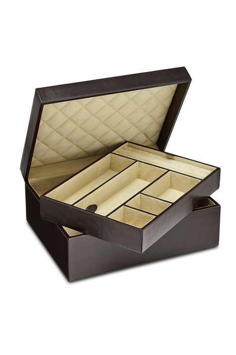 Large Luxury Leather Jewellery Box - RL1216  Sale