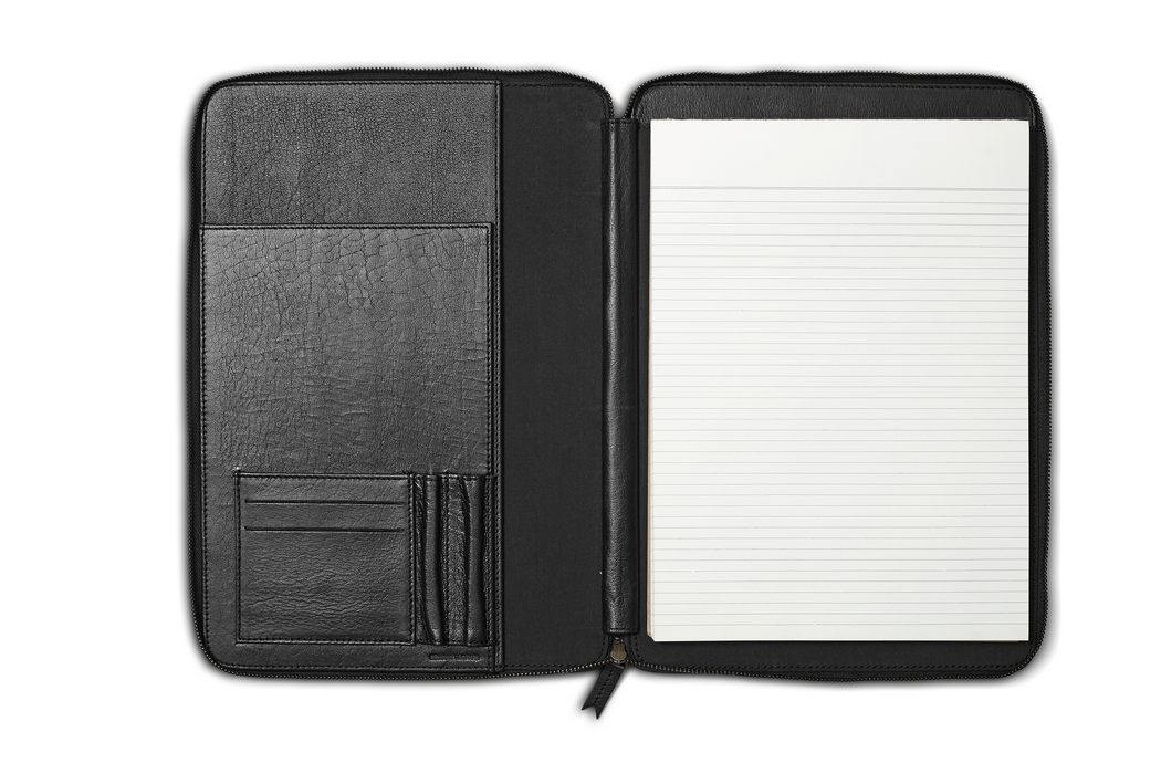 Leather Zip Around Compendium - RL1232