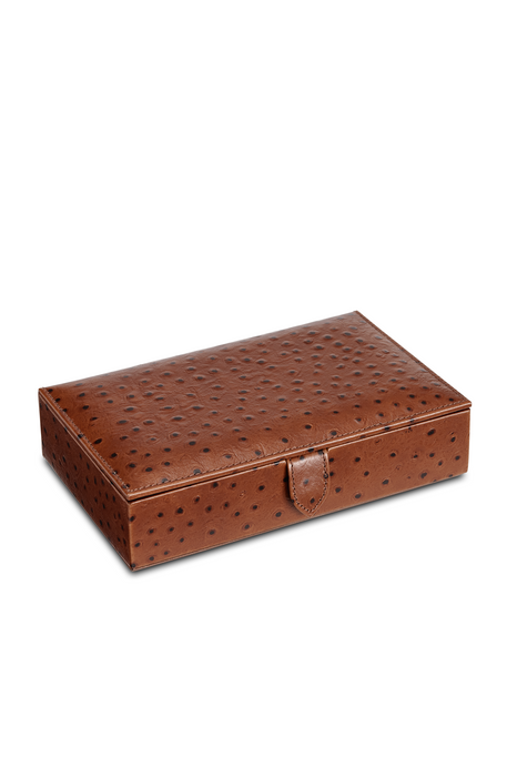 Sectioned Leather Jewellery Box  RL1253