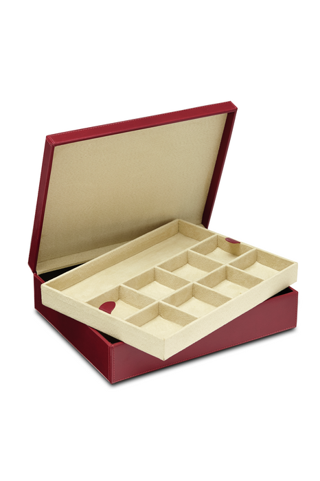 Leather Jewellery Box with Lift Out Tray - RL1283  Sale