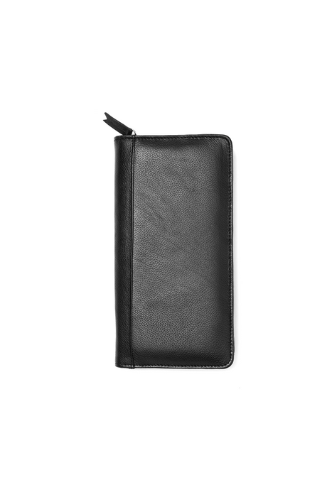 Leather Zip Around Travel Wallet  RL1284