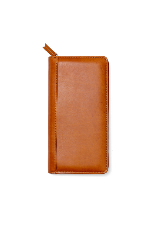 Leather Zip Around Travel Wallet  RL1284