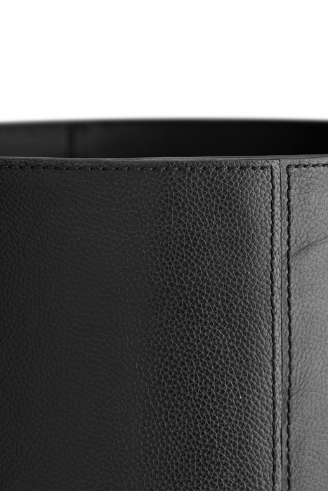Leather Rubbish Bin