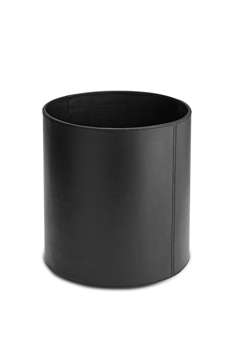 Leather Rubbish Bin