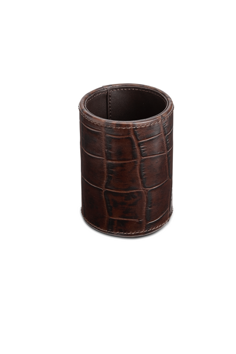 Leather Pen Cup - RL889