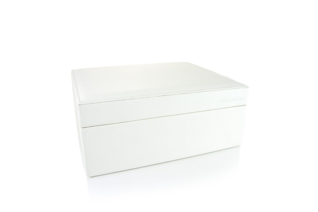 Large Luxury Leather Jewellery Box - RL1216