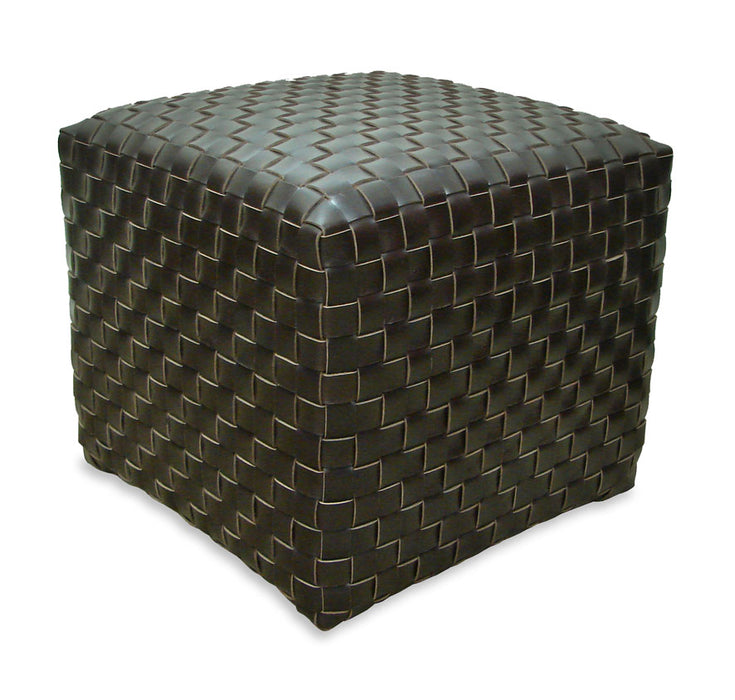 Leather Ottoman