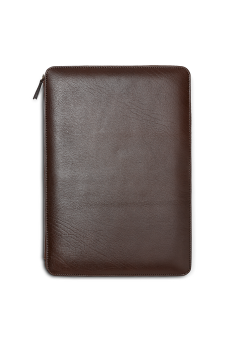 Leather Zip Around Compendium - RL1232