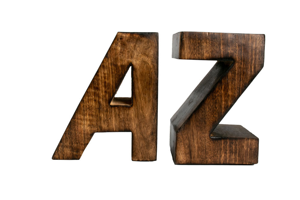 A to Z Bookends - Sale
