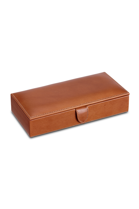 Leather Cufflink Box  RL1199