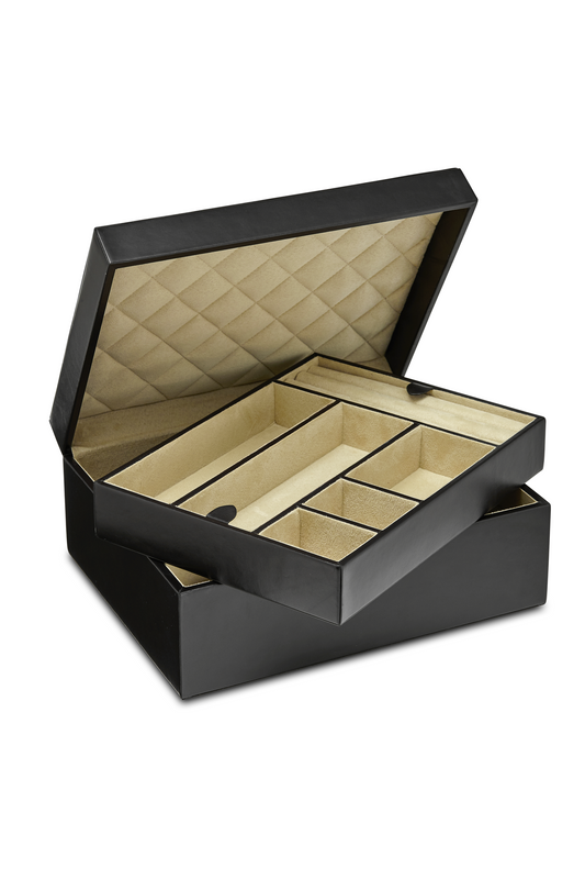Large Luxury Leather Jewellery Box - RL1216  Sale