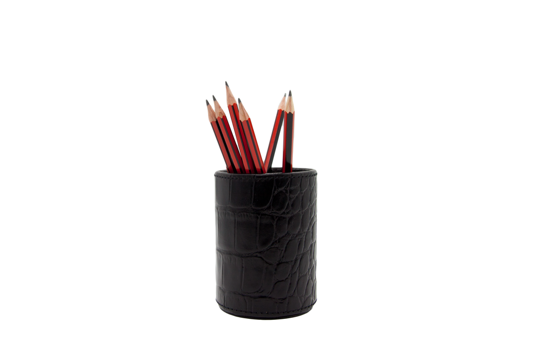 Leather Pen Cup - RL889