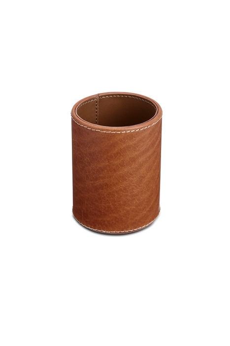 Leather Pen Cup